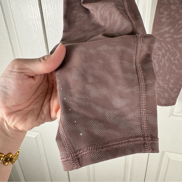 Athleta Mauve Rainier Printed Tight - Picture 5 of 8